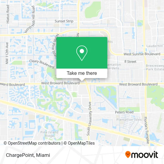 ChargePoint map