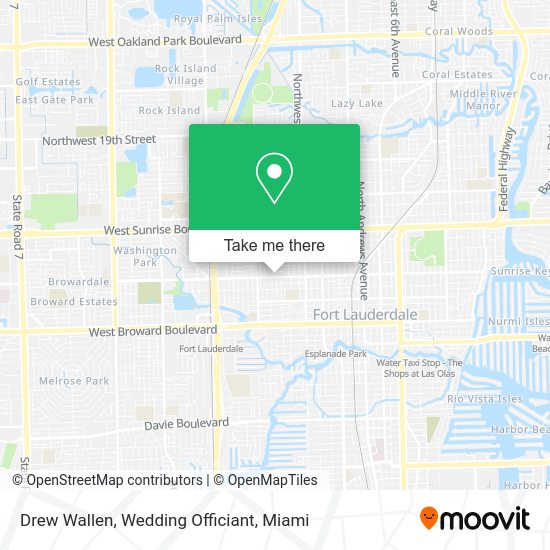 Drew Wallen, Wedding Officiant map