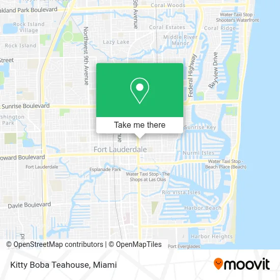 Kitty Boba Teahouse map