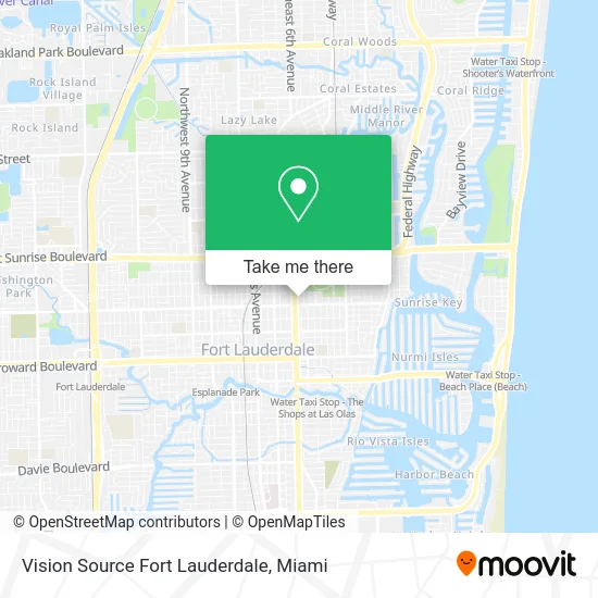 Vision Source Fort Lauderdale map