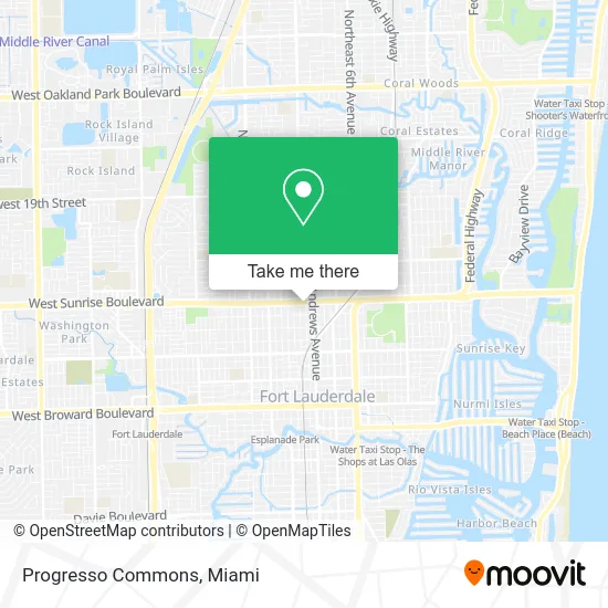 Progresso Commons map