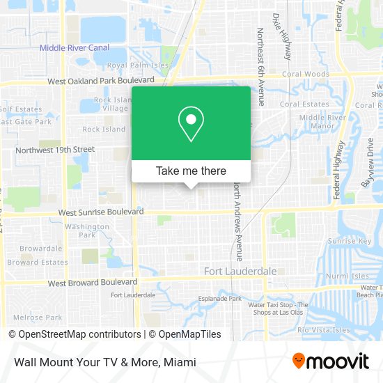Wall Mount Your TV & More map