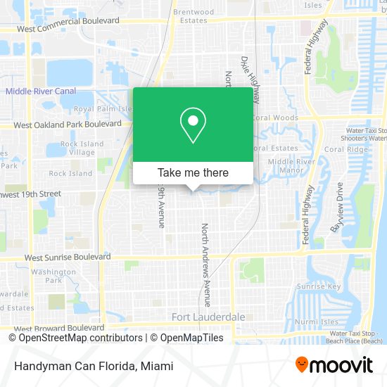 Handyman Can Florida map