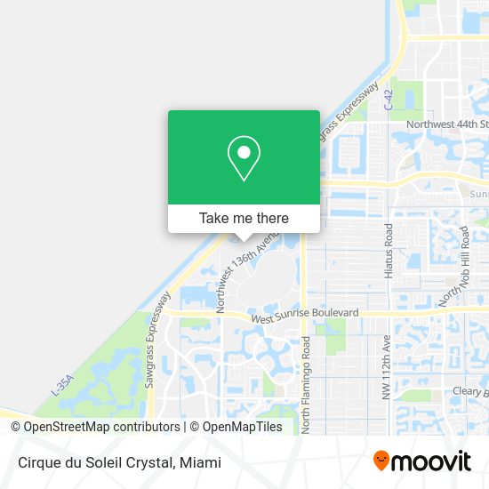Cirque du Soleil Crystal map