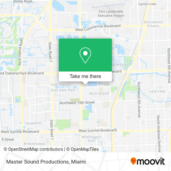 Master Sound Productions map