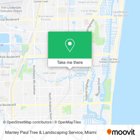Mapa de Manley Paul Tree & Landscaping Service