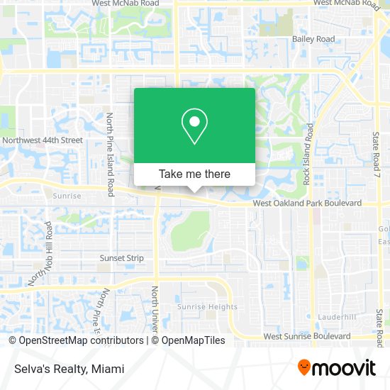 Mapa de Selva's Realty