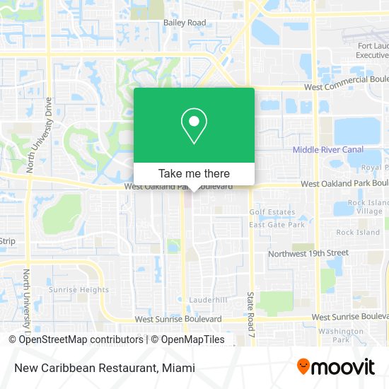 New Caribbean Restaurant map
