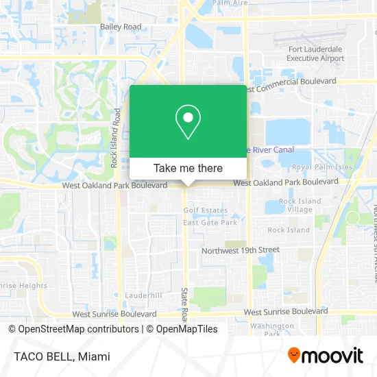 TACO BELL map