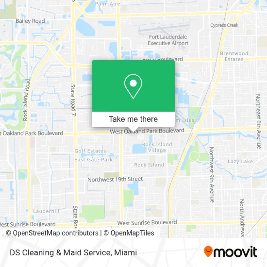DS Cleaning & Maid Service map