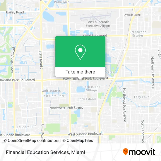Financial Education Services map