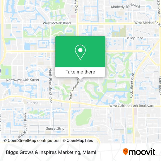 Biggs Grows & Inspires Marketing map
