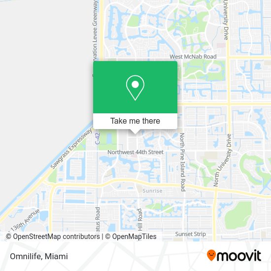 Omnilife map