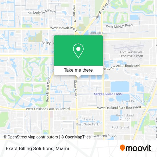 Mapa de Exact Billing Solutions