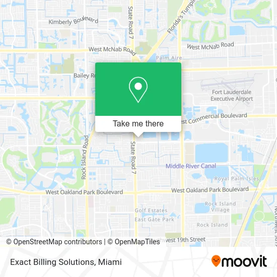 Exact Billing Solutions map