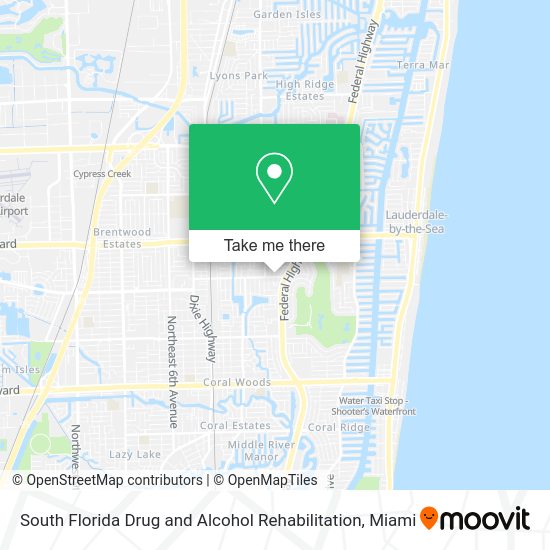 Mapa de South Florida Drug and Alcohol Rehabilitation