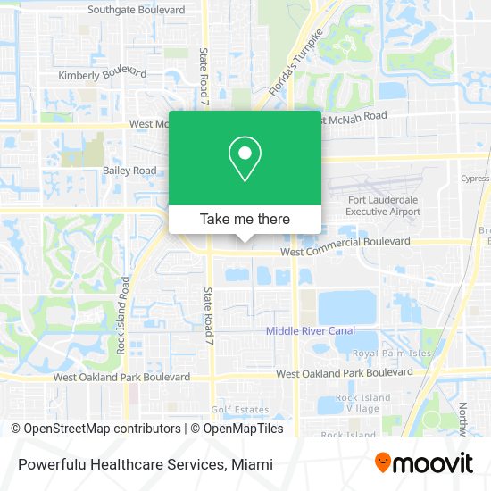 Powerfulu Healthcare Services map