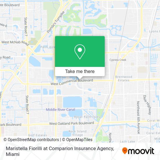Mapa de Maristella Fiorilli at Comparion Insurance Agency