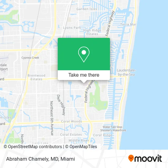 Abraham Chamely, MD map