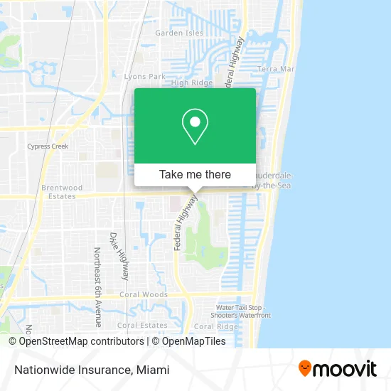 Nationwide Insurance map