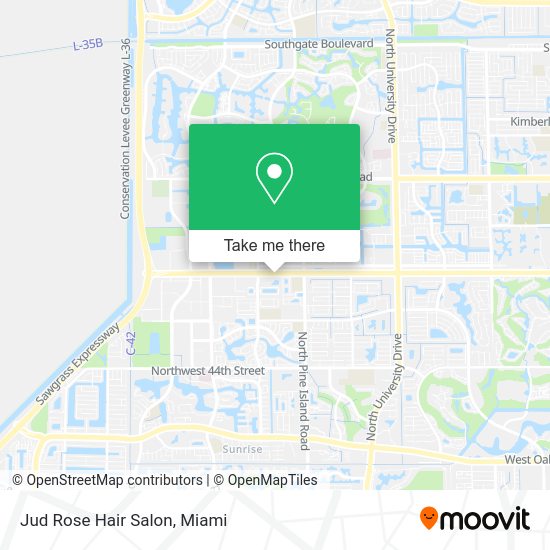 Jud Rose Hair Salon map