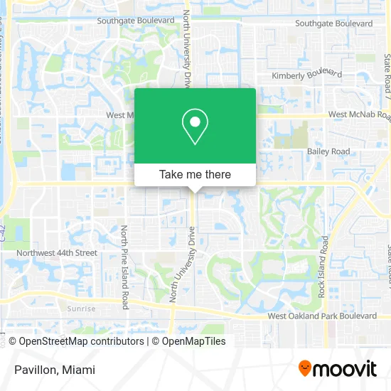 Pavillon map