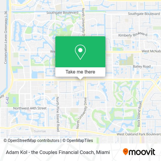Mapa de Adam Kol - the Couples Financial Coach