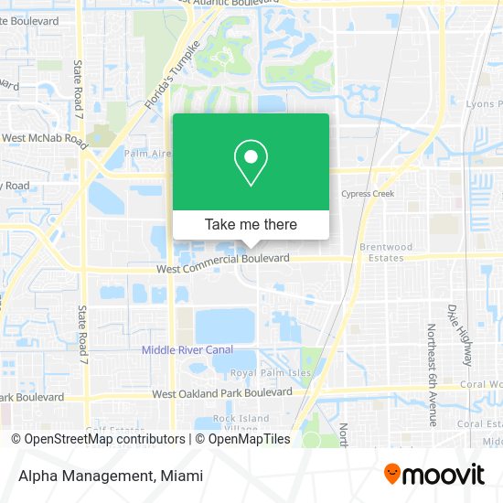 Mapa de Alpha Management