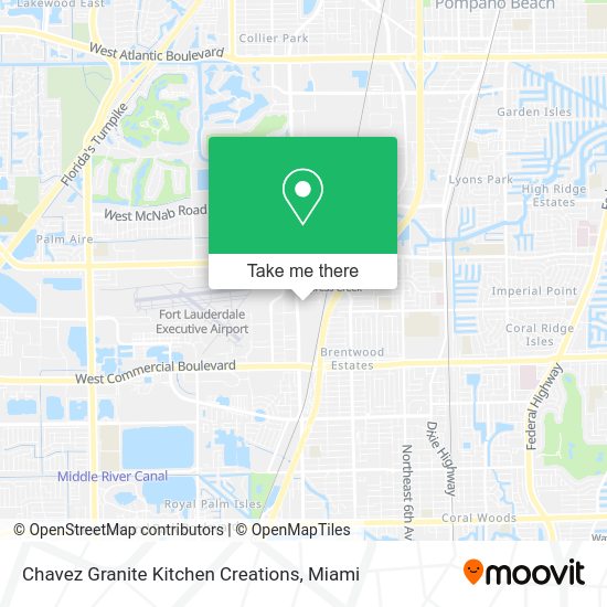 Chavez Granite Kitchen Creations map