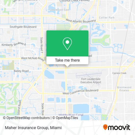 Maher Insurance Group map