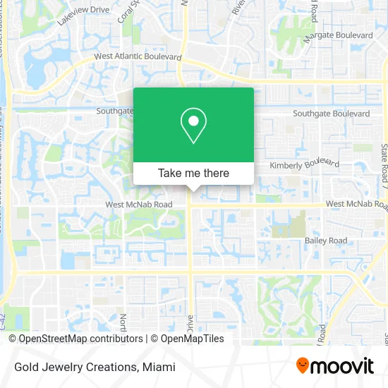 Gold Jewelry Creations map