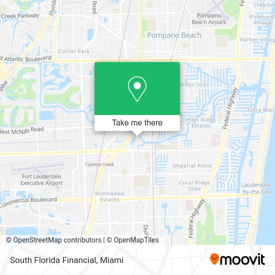 South Florida Financial map