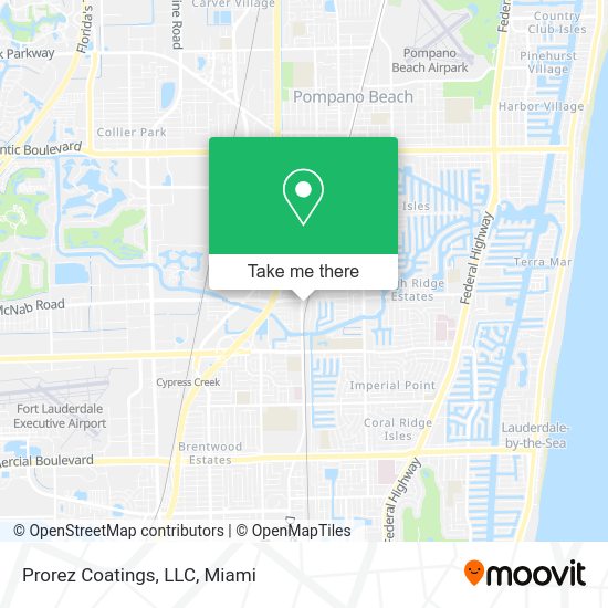 Mapa de Prorez Coatings, LLC