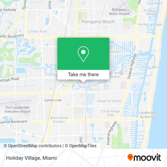 Holiday Village map