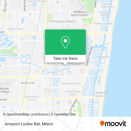 Amazon Locker-Bat map