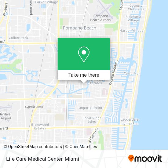 Mapa de Life Care Medical Center