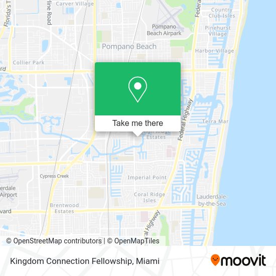 Kingdom Connection Fellowship map