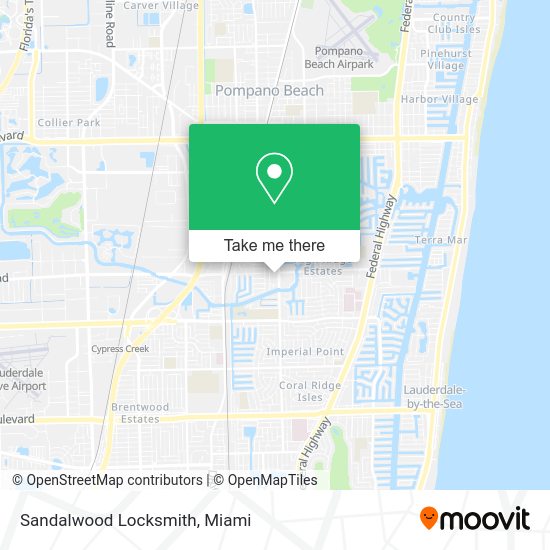 Sandalwood Locksmith map