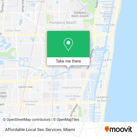Affordable Local Seo Services map