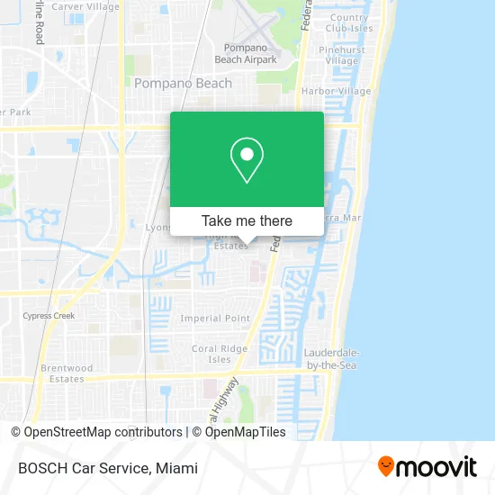 BOSCH Car Service map