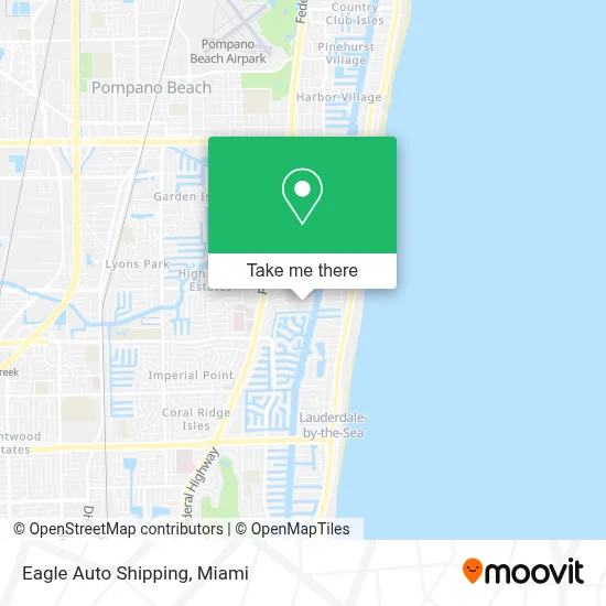 Eagle Auto Shipping map