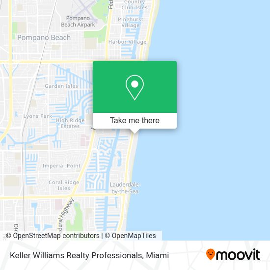 Keller Williams Realty Professionals map