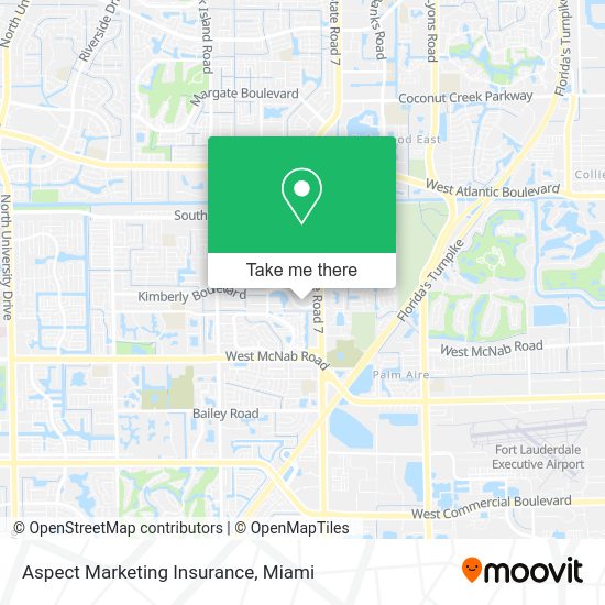Mapa de Aspect Marketing Insurance