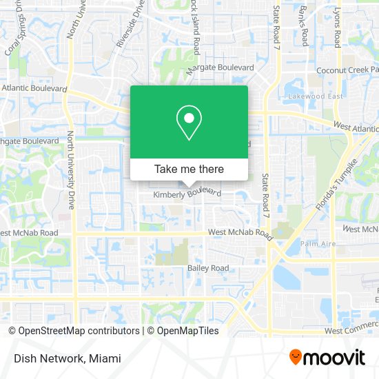 Dish Network map