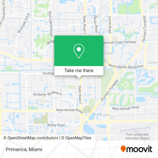 Mapa de Primerica