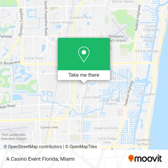 Mapa de A Casino Event Florida