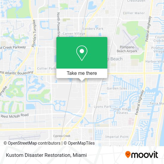 Kustom Disaster Restoration map
