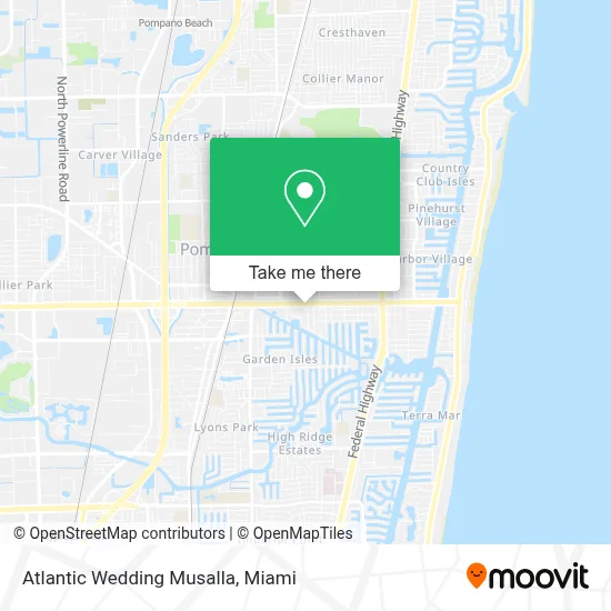 Atlantic Wedding Musalla map
