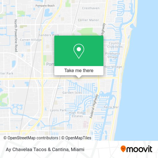 Ay Chavelaa Tacos & Cantina map