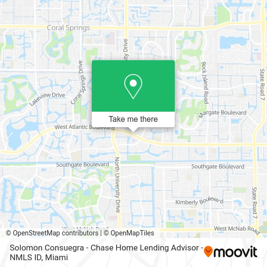 Solomon Consuegra - Chase Home Lending Advisor - NMLS ID map